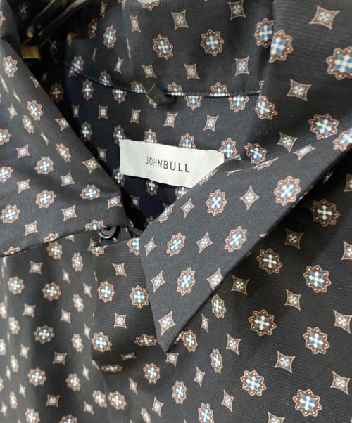JOHNBULL（ジョンブル）JOHNBULL (ジョンブル) COOLDOTSR プリントシャツ ブラック サイズ:Lの古着・服飾アイテム