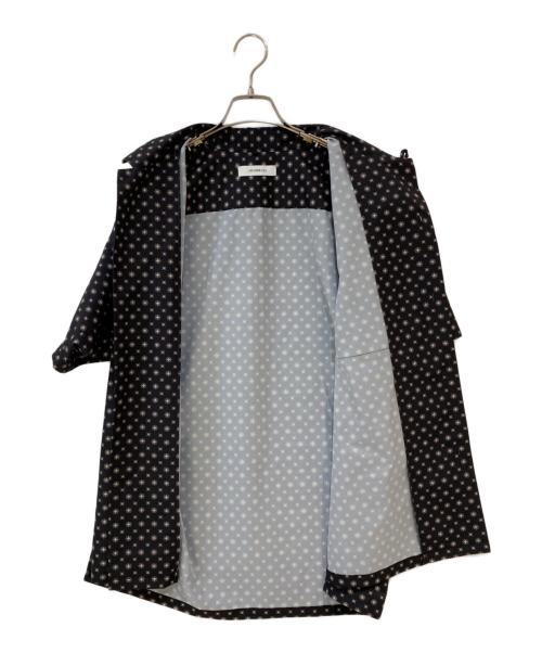 JOHNBULL（ジョンブル）JOHNBULL (ジョンブル) COOLDOTSR プリントシャツ ブラック サイズ:Lの古着・服飾アイテム