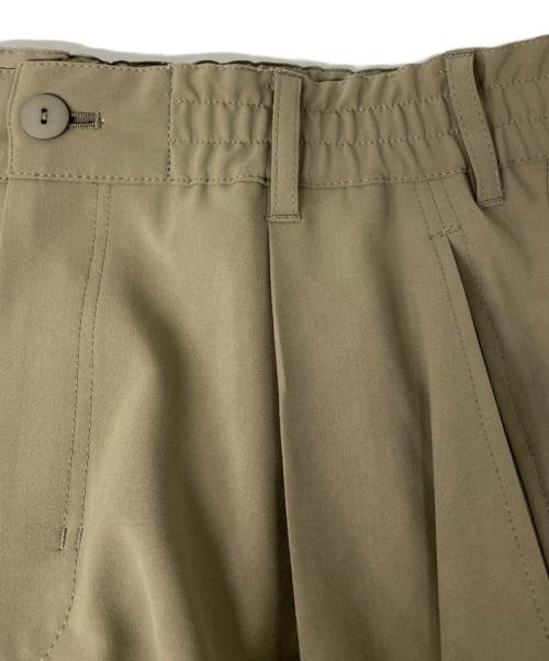 PUBLIC TOKYO（パブリックトウキョウ）PUBLIC TOKYO (パブリックトウキョウ) TRIXIONウーリーバレルスラックス カーキ サイズ:3の古着・服飾アイテム