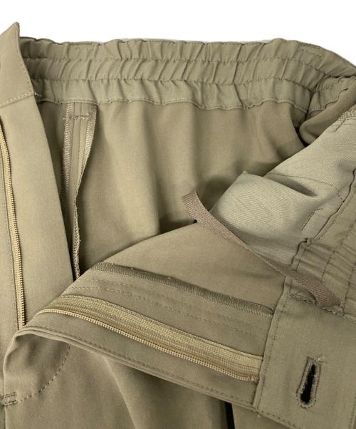 PUBLIC TOKYO（パブリックトウキョウ）PUBLIC TOKYO (パブリックトウキョウ) TRIXIONウーリーバレルスラックス カーキ サイズ:3の古着・服飾アイテム