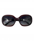 CHANELシャネル）の古着「ココマーク リボン サングラス」｜レッド