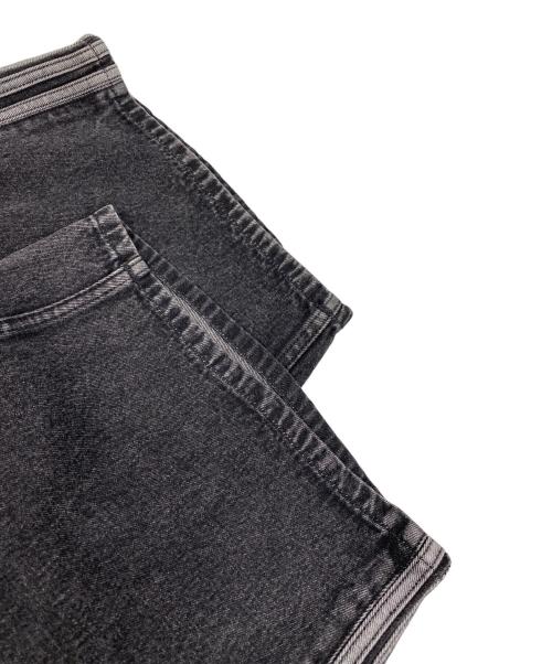adidas（アディダス）adidas (アディダス) FIREBIRD ADICOLOR DENIM SHORTS ブラック サイズ:32 未使用品の古着・服飾アイテム