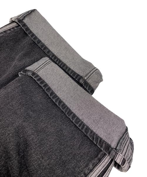 adidas（アディダス）adidas (アディダス) FIREBIRD ADICOLOR DENIM SHORTS ブラック サイズ:32 未使用品の古着・服飾アイテム