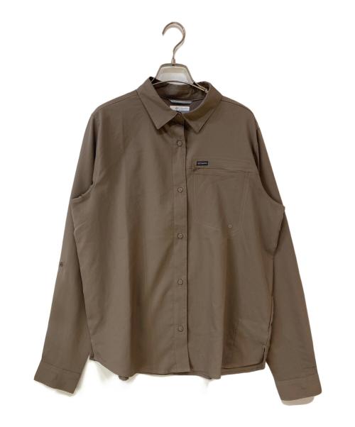 Columbia（コロンビア）Columbia (コロンビア) シルバーリッジユーティリティIIロングスリーブシャツ ベージュ サイズ:XLの古着・服飾アイテム