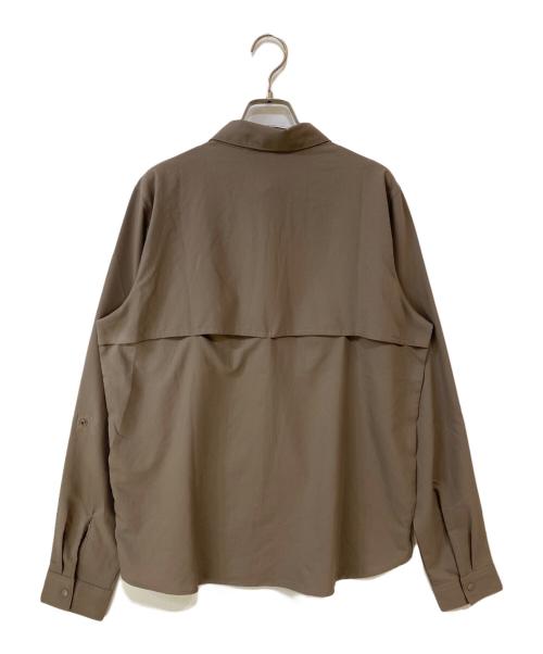 Columbia（コロンビア）Columbia (コロンビア) シルバーリッジユーティリティIIロングスリーブシャツ ベージュ サイズ:XLの古着・服飾アイテム