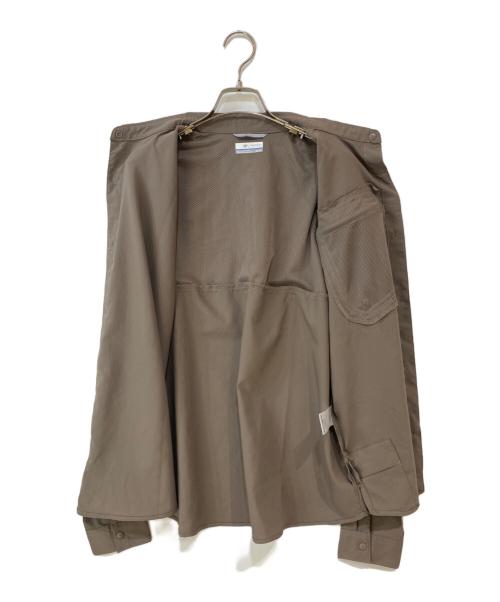 Columbia（コロンビア）Columbia (コロンビア) シルバーリッジユーティリティIIロングスリーブシャツ ベージュ サイズ:XLの古着・服飾アイテム