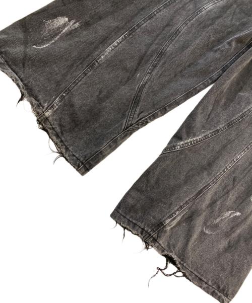 ARGUECULTURE（アルグエカルチャー）ARGUECULTURE (アルグエカルチャー) high-waisted casual pants ブラック サイズ:Ｓの古着・服飾アイテム