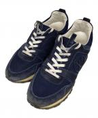 LOUIS VUITTONルイ ヴィトン）の古着「Run Away Line Sneaker」｜ネイビー