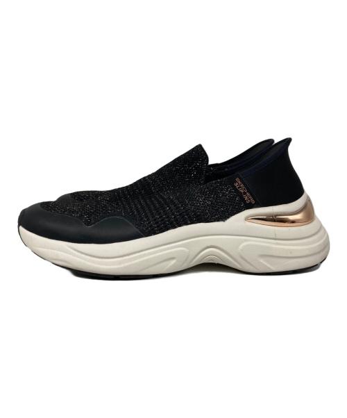 SKECHERS（スケッチャーズ）SKECHERS (スケッチャーズ) Hands Free Slip-ins HAZEL-PRIYA シューズ ブラック サイズ:25cmの古着・服飾アイテム
