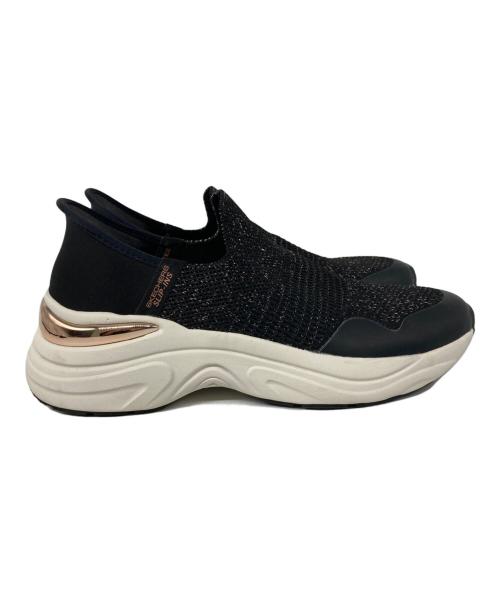 SKECHERS（スケッチャーズ）SKECHERS (スケッチャーズ) Hands Free Slip-ins HAZEL-PRIYA シューズ ブラック サイズ:25cmの古着・服飾アイテム