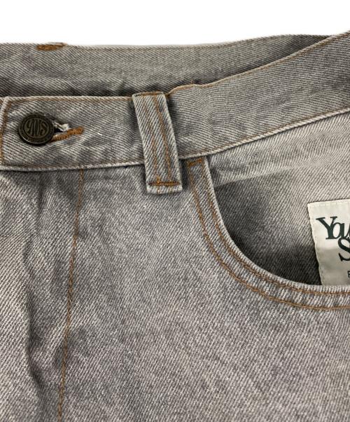 YOUNGER SONG（ヤンガーソング）YOUNGER SONG (ヤンガーソング) Clover logo buggy denim グレー サイズ:Mの古着・服飾アイテム