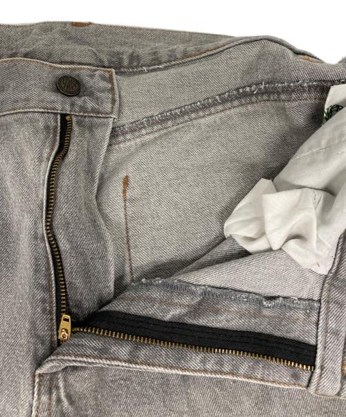 YOUNGER SONG（ヤンガーソング）YOUNGER SONG (ヤンガーソング) Clover logo buggy denim グレー サイズ:Mの古着・服飾アイテム