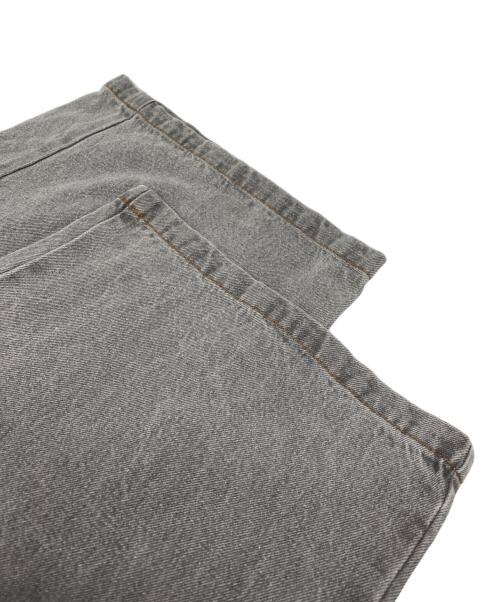 YOUNGER SONG（ヤンガーソング）YOUNGER SONG (ヤンガーソング) Clover logo buggy denim グレー サイズ:Mの古着・服飾アイテム