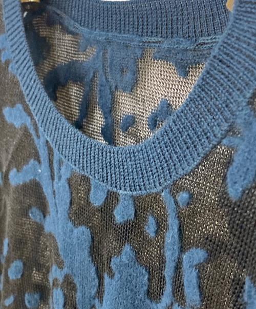 Ameri（アメリ）Ameri (アメリ) DEVORER FLOWER SHEER TOP ネイビー サイズ:Freeの古着・服飾アイテム