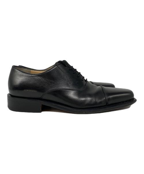 Salvatore Ferragamo（サルヴァトーレ フェラガモ）Salvatore Ferragamo (サルヴァトーレ フェラガモ) STUDIO ストレートチップシューズ ブラック サイズ:6 2Eの古着・服飾アイテム
