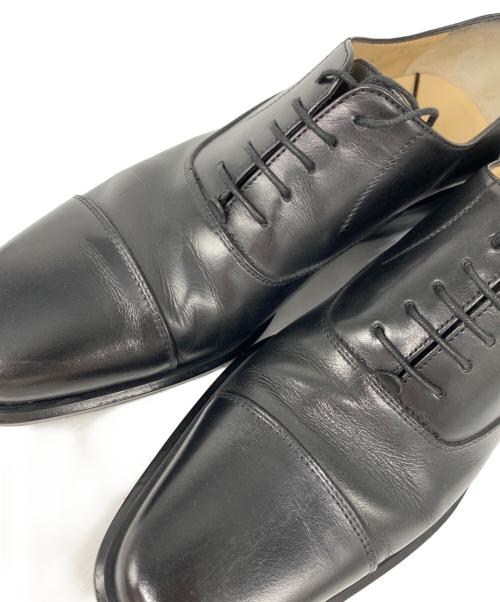 Salvatore Ferragamo（サルヴァトーレ フェラガモ）Salvatore Ferragamo (サルヴァトーレ フェラガモ) STUDIO ストレートチップシューズ ブラック サイズ:6 2Eの古着・服飾アイテム