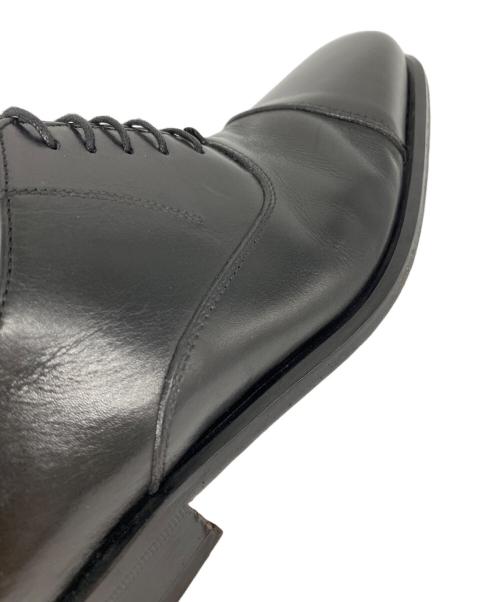 Salvatore Ferragamo（サルヴァトーレ フェラガモ）Salvatore Ferragamo (サルヴァトーレ フェラガモ) STUDIO ストレートチップシューズ ブラック サイズ:6 2Eの古着・服飾アイテム