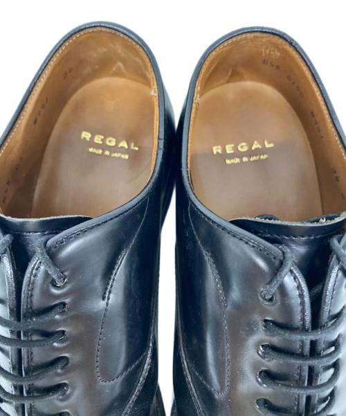 REGAL（リーガル）REGAL (リーガル) ストレートチップビジネスシューズ ブラック サイズ:24Aの古着・服飾アイテム