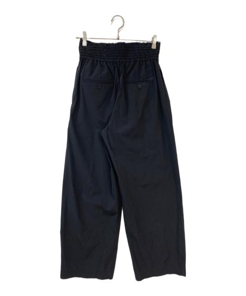 JOURNAL STANDARD（ジャーナルスタンダード）JOURNAL STANDARD (ジャーナルスタンダード) リネンナイロンストレッチワイドパンツ ブラック サイズ:38の古着・服飾アイテム