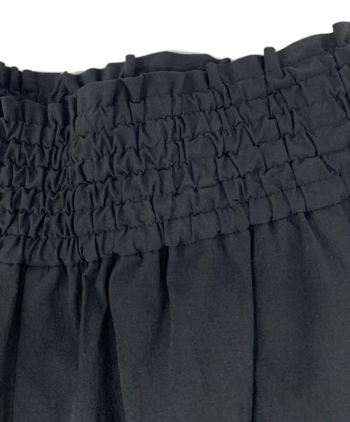 JOURNAL STANDARD（ジャーナルスタンダード）JOURNAL STANDARD (ジャーナルスタンダード) リネンナイロンストレッチワイドパンツ ブラック サイズ:38の古着・服飾アイテム