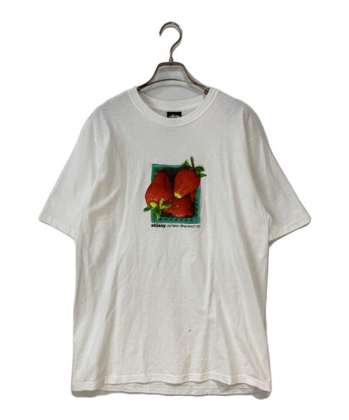 stussy（ステューシー）stussy (ステューシー) 25SS BERRIES TEE ホワイト サイズ:Mの古着・服飾アイテム