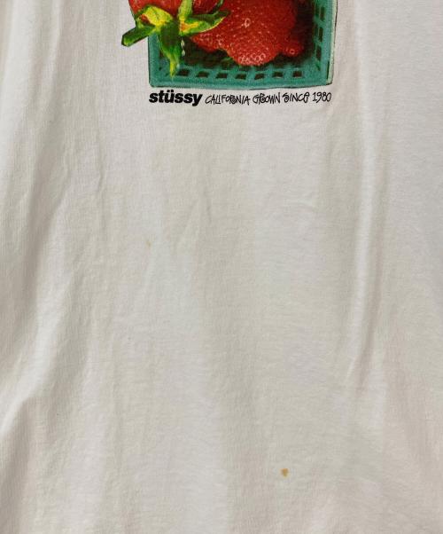 stussy（ステューシー）stussy (ステューシー) 25SS BERRIES TEE ホワイト サイズ:Mの古着・服飾アイテム