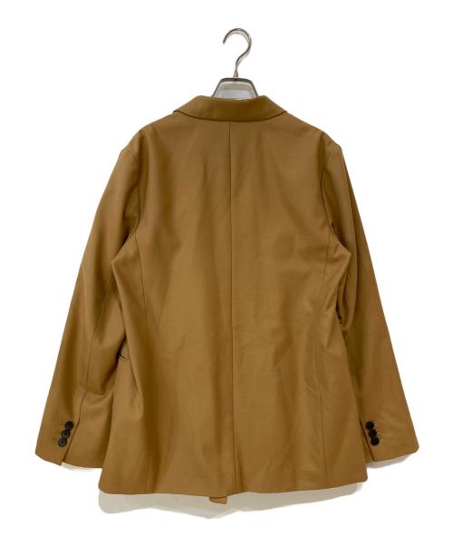 Spick and Span（スピック＆スパン）Spick and Span (スピック＆スパン) ウールブレンドダブルブレストジャケット ブラウン サイズ:40の古着・服飾アイテム