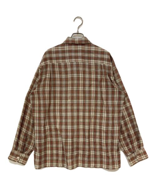 JC PENNEY（ジェーシーペニー）JC PENNEY (ジェーシーペニー) 70-80s 長袖チェックシャツ レッド サイズ:Lの古着・服飾アイテム