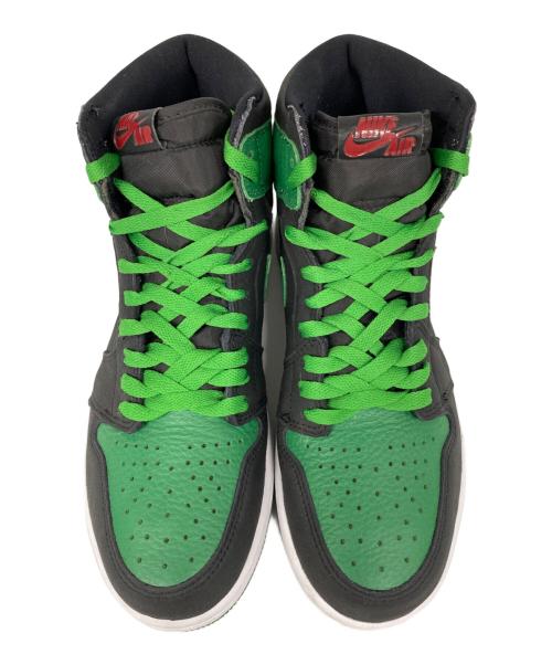 NIKE（ナイキ）NIKE (ナイキ) AIR JORDAN 1 RETRO HIGH OG ハイカットスニーカー BLACK/PINE GREEN-WHI サイズ:27.5cmの古着・服飾アイテム