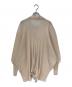 me ISSEY MIYAKE (ミーイッセイ ミヤケ) 長袖ブラウス ベージュ サイズ:Free：13000円