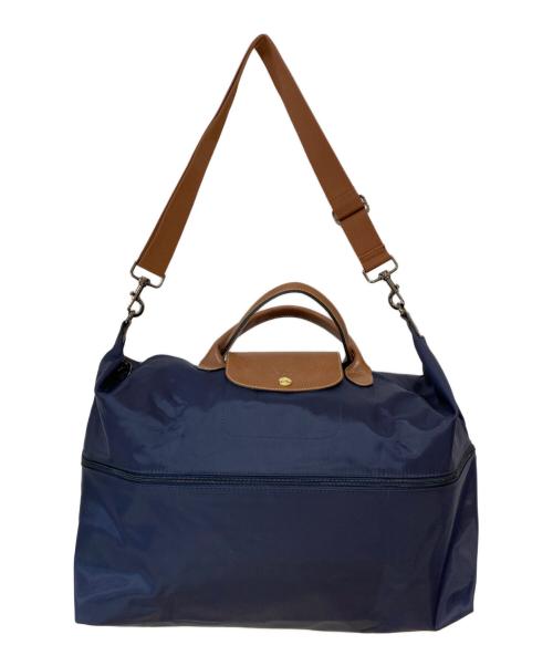 LONGCHAMP（ロンシャン）LONGCHAMP (ロンシャン) Expandable Travel Bag ネイビーの古着・服飾アイテム