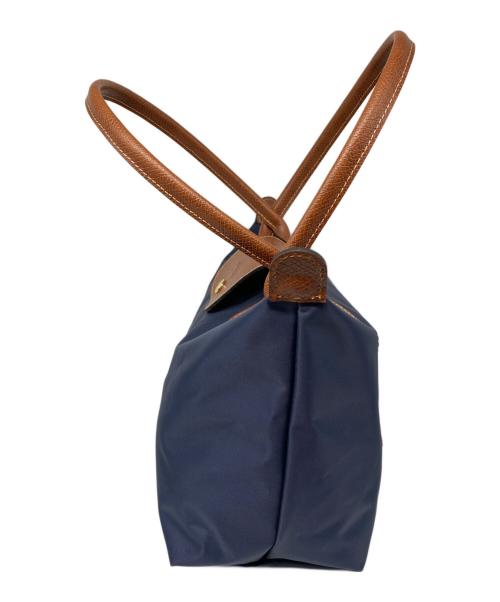 LONGCHAMP（ロンシャン）LONGCHAMP (ロンシャン) LE PLIAGE トートバッグS ネイビーの古着・服飾アイテム
