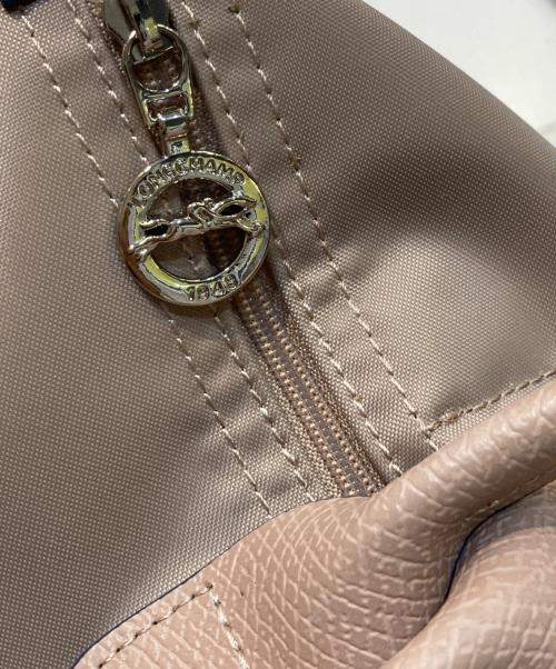 LONGCHAMP（ロンシャン）LONGCHAMP (ロンシャン) ル プリアージュ/ トートバッグ ピンクの古着・服飾アイテム