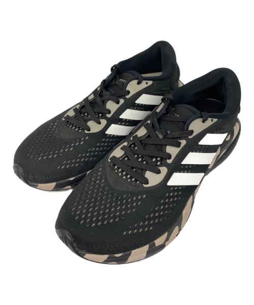 adidas（アディダス）adidas (アディダス) marimekko (マリメッコ) SUPERNOVA 2 ローカットスニーカー ブラック×ホワイト サイズ: 26cmの古着・服飾アイテム
