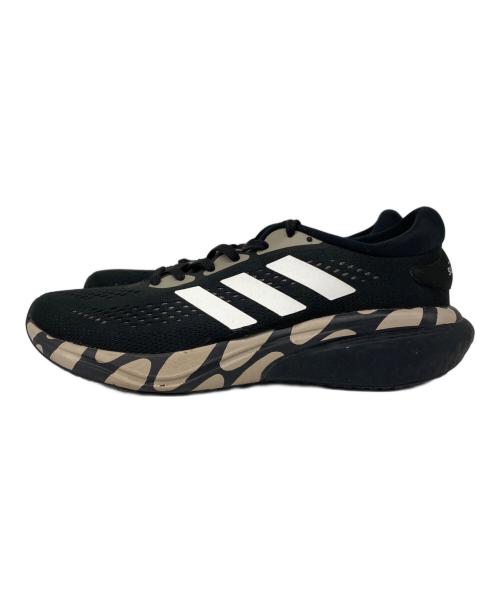 adidas（アディダス）adidas (アディダス) marimekko (マリメッコ) SUPERNOVA 2 ローカットスニーカー ブラック×ホワイト サイズ: 26cmの古着・服飾アイテム