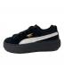 PUMA (プーマ) Platform Trace V ローカットスニーカー Black/White サイズ:24cm：5000円