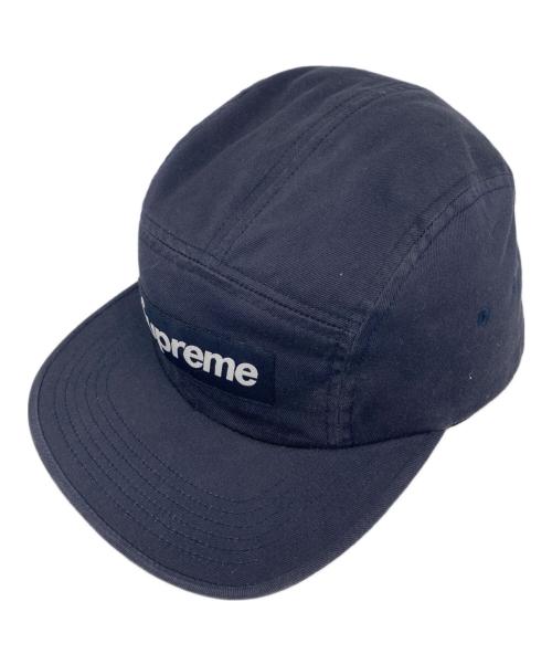 SUPREME（シュプリーム）SUPREME (シュプリーム) 23SS Washed Chino Twill Caｍp Cap ネイビーの古着・服飾アイテム