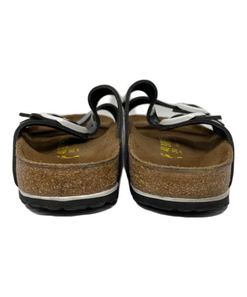 BIRKENSTOCK（ビルケンシュトック）BIRKENSTOCK (ビルケンシュトック) Arizona パテント サンダル ブラック サイズ:26cmの古着・服飾アイテム