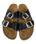 中古・古着 BIRKENSTOCK (ビルケンシュトック) Arizona パテント サンダル ブラック サイズ:26cm：5000円