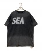 WIND AND SEAウィンダンシー）の古着「SEA SULFER HERITAGE S/S TEE」｜グレー