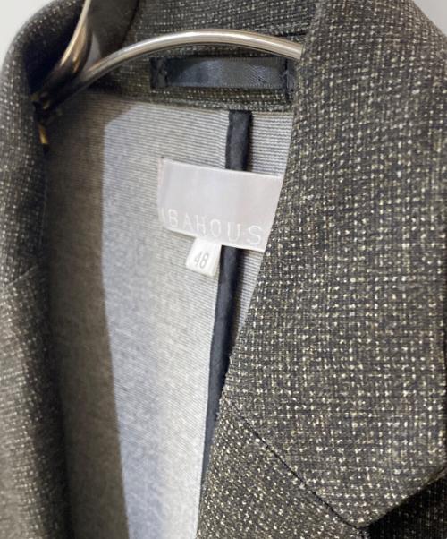ABAHOUSE（アバハウス）ABAHOUSE (アバハウス) MASCHILE ポンチ セットアップ スーツ グレー サイズ:48の古着・服飾アイテム
