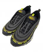 NIKE×UNDEFEATEDナイキ×アンディフィーテッド）の古着「AIR MAX 97 / UNDFTD ローカットスニーカー」｜BLACK/VOLT-MILITIA G