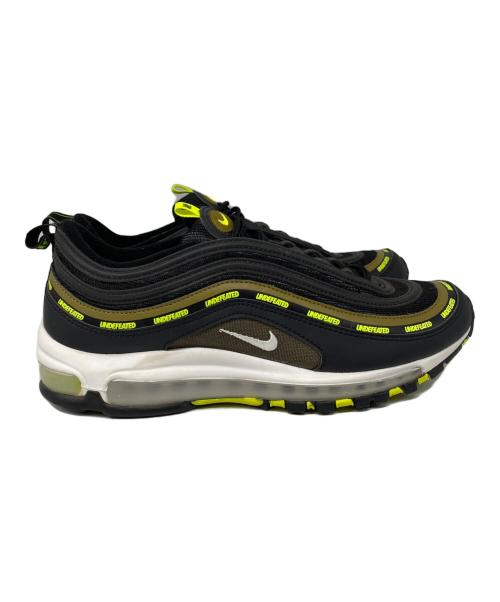 NIKE（ナイキ）NIKE (ナイキ) UNDEFEATED (アンディフィーテッド) AIR MAX 97 / UNDFTD ローカットスニーカー BLACK/VOLT-MILITIA G サイズ:28cmの古着・服飾アイテム