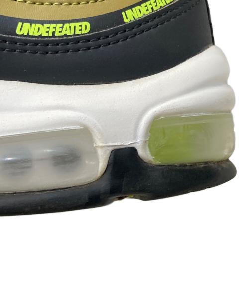 NIKE（ナイキ）NIKE (ナイキ) UNDEFEATED (アンディフィーテッド) AIR MAX 97 / UNDFTD ローカットスニーカー BLACK/VOLT-MILITIA G サイズ:28cmの古着・服飾アイテム