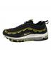 NIKE (ナイキ) UNDEFEATED (アンディフィーテッド) AIR MAX 97 / UNDFTD ローカットスニーカー BLACK/VOLT-MILITIA G サイズ:28cm：7000円