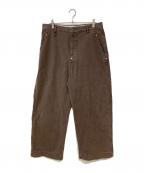 FOLLフォル）の古着「brushed deep bio wardrobe chino」｜ブラウン