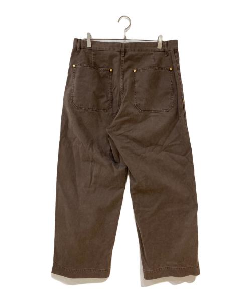 FOLL（フォル）FOLL (フォル) brushed deep bio wardrobe chino ブラウン サイズ:3の古着・服飾アイテム