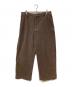 FOLL（フォル）の古着「brushed deep bio wardrobe chino」｜ブラウン