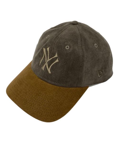 New Era（ニューエラ）New Era (ニューエラ) JOURNAL STANDARD (ジャーナルスタンダード) 別注 920 NY ACT ブラウン×グレーの古着・服飾アイテム