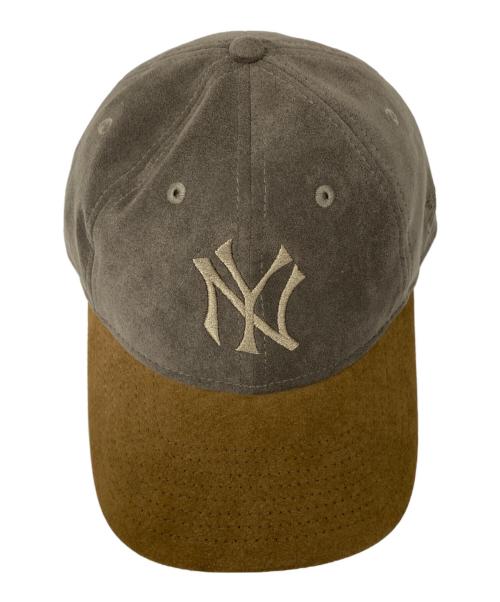 New Era（ニューエラ）New Era (ニューエラ) JOURNAL STANDARD (ジャーナルスタンダード) 別注 920 NY ACT ブラウン×グレーの古着・服飾アイテム